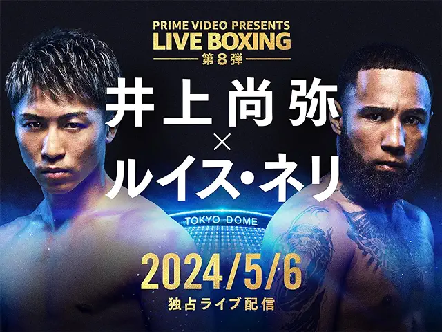 非売品⭐︎2024.5.6 東京ドーム 井上尚弥vsネリ B2ポスター ボクシング